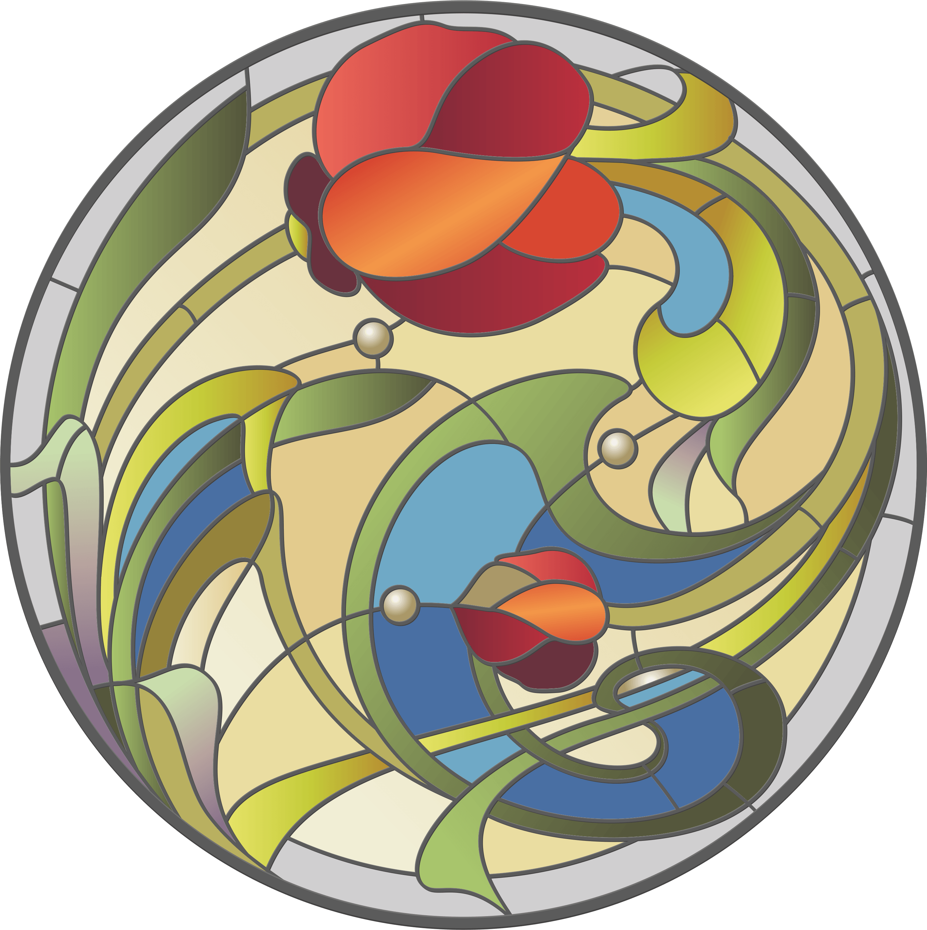 Stained Glass Vinyl Window Clings Stained Glass Decals Window Flakes