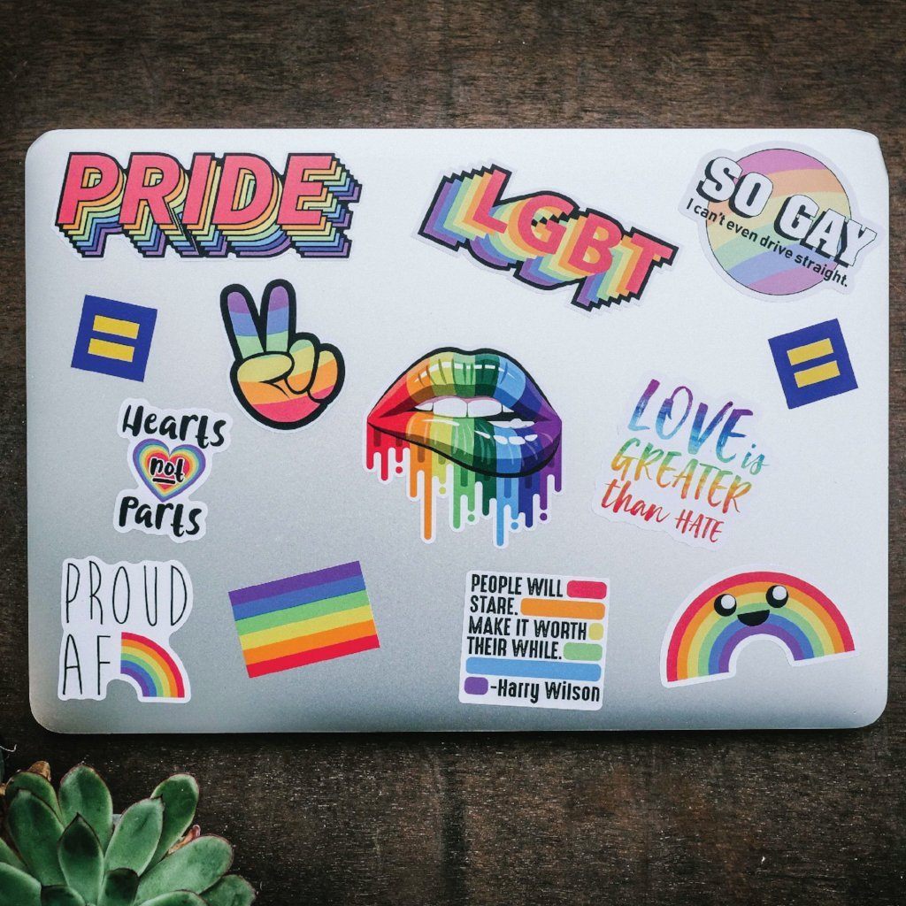 Lgbtq Pride Laptop Stickers