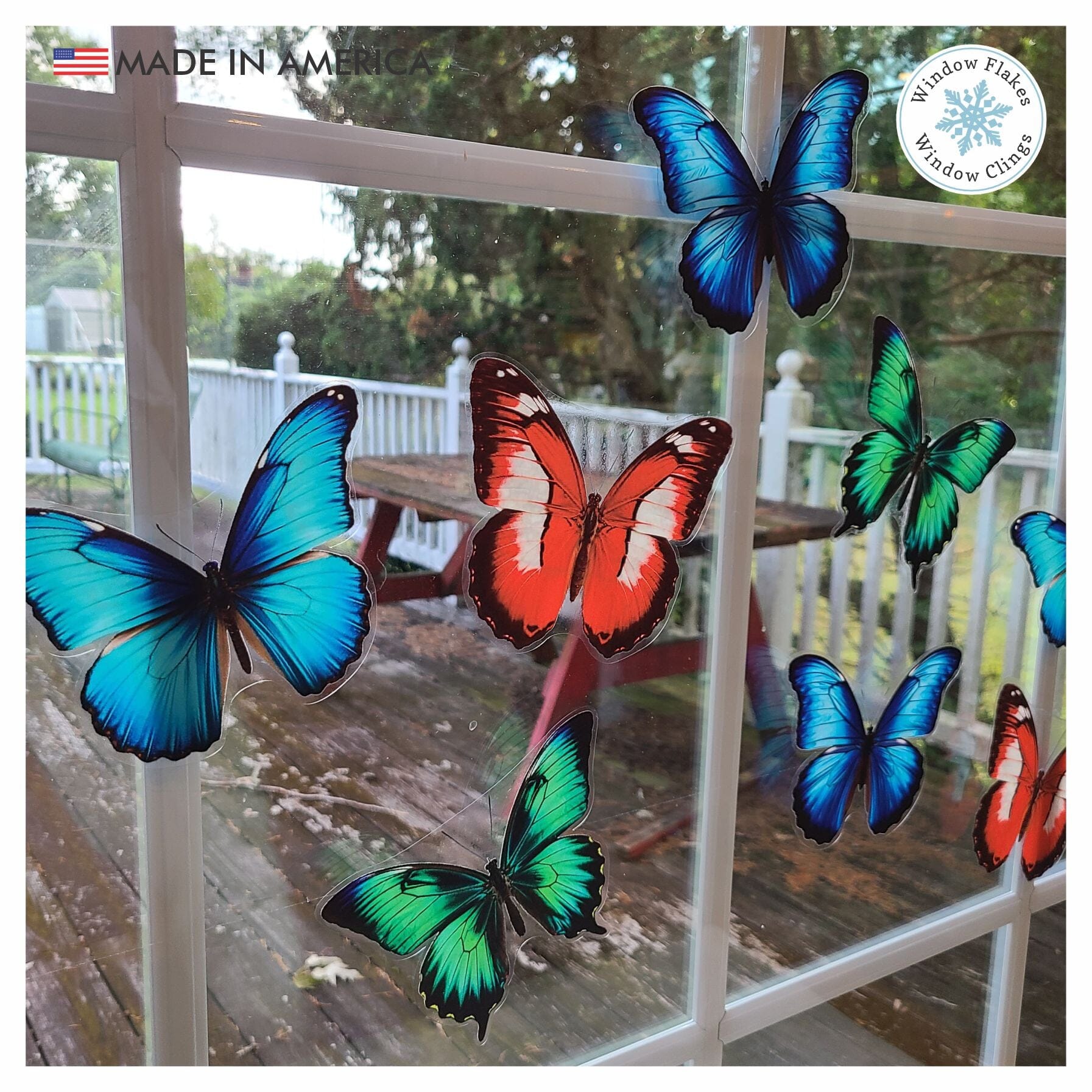 Medium & Small Butterfly Review :: By David – Window Flakes