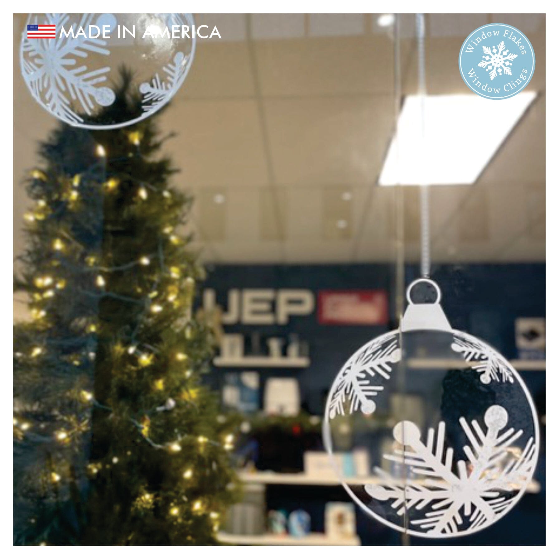 Snowflake Window Ornaments Hanging Snowflake Decor Window Flakes