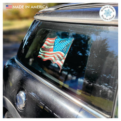 Old Glory / American Flag Window Cling