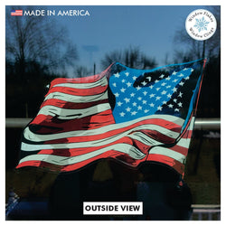 Old Glory / American Flag Window Cling