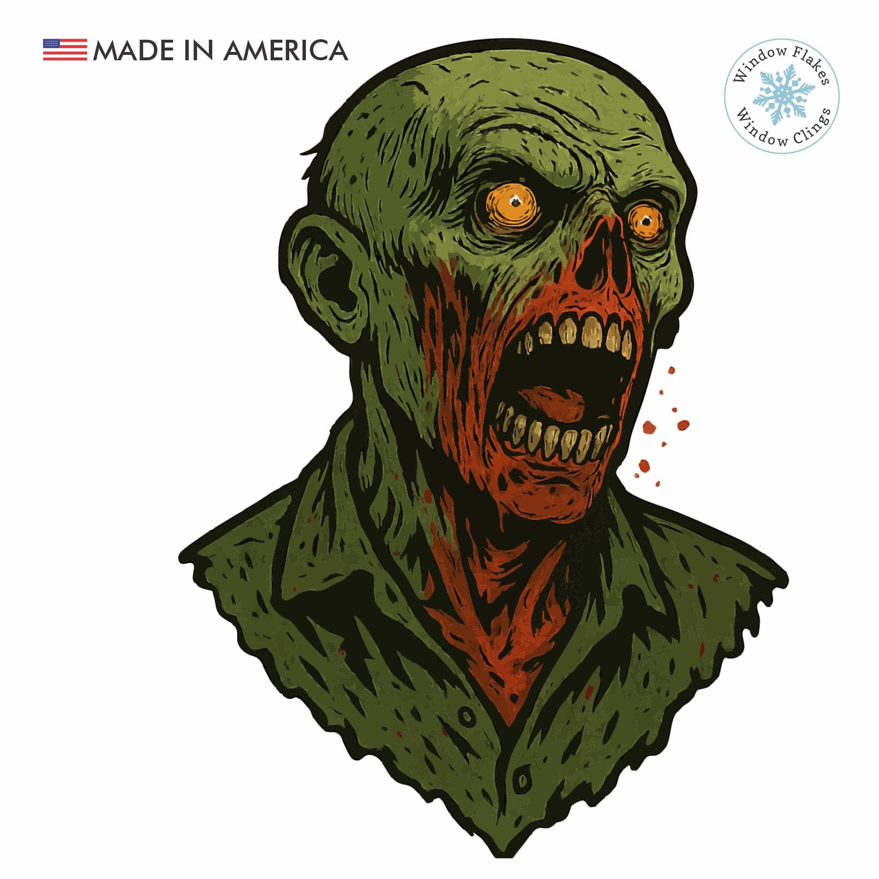 28 Days Later Hungry Zombie – Window Flakes