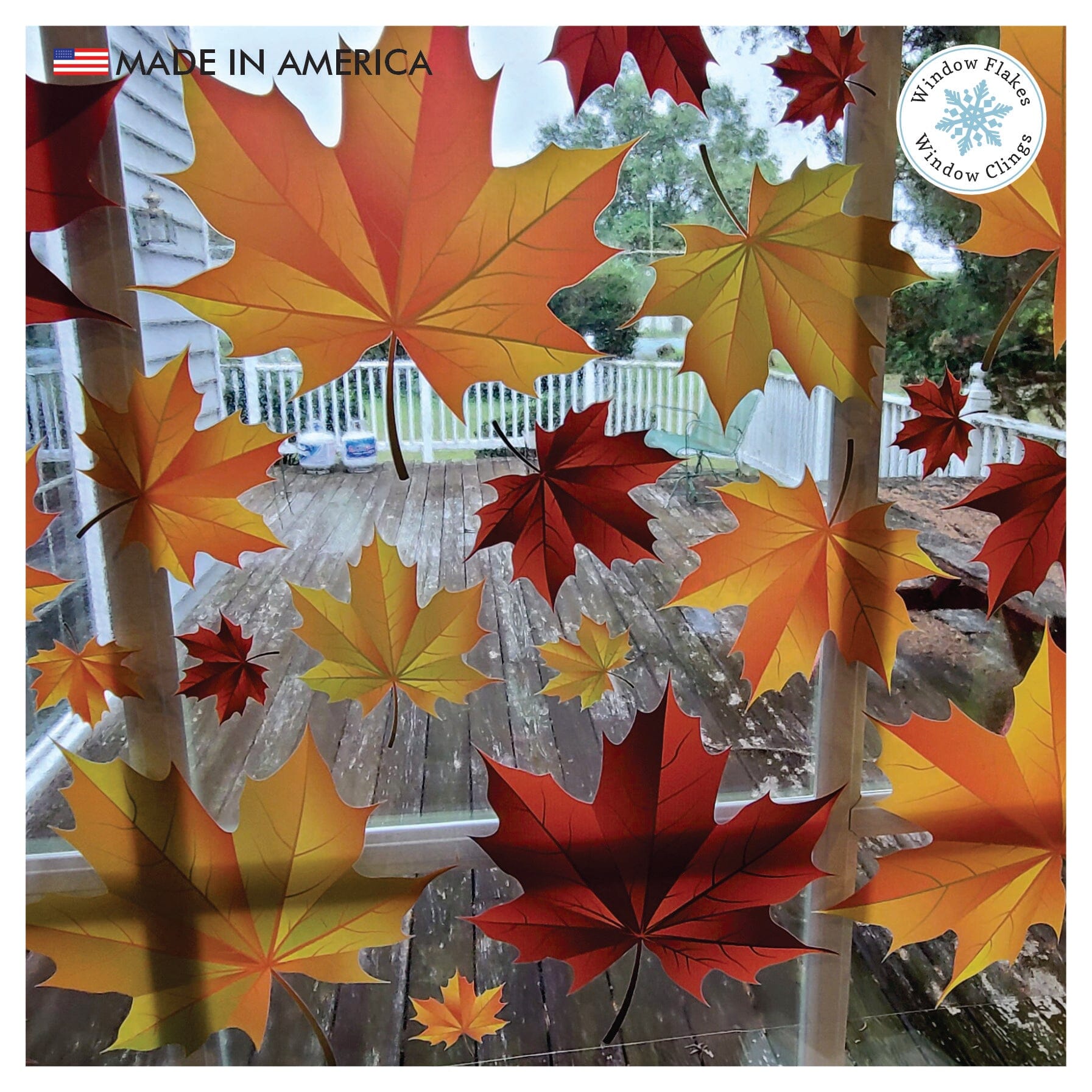 Paper Leaf Window Window Leaves