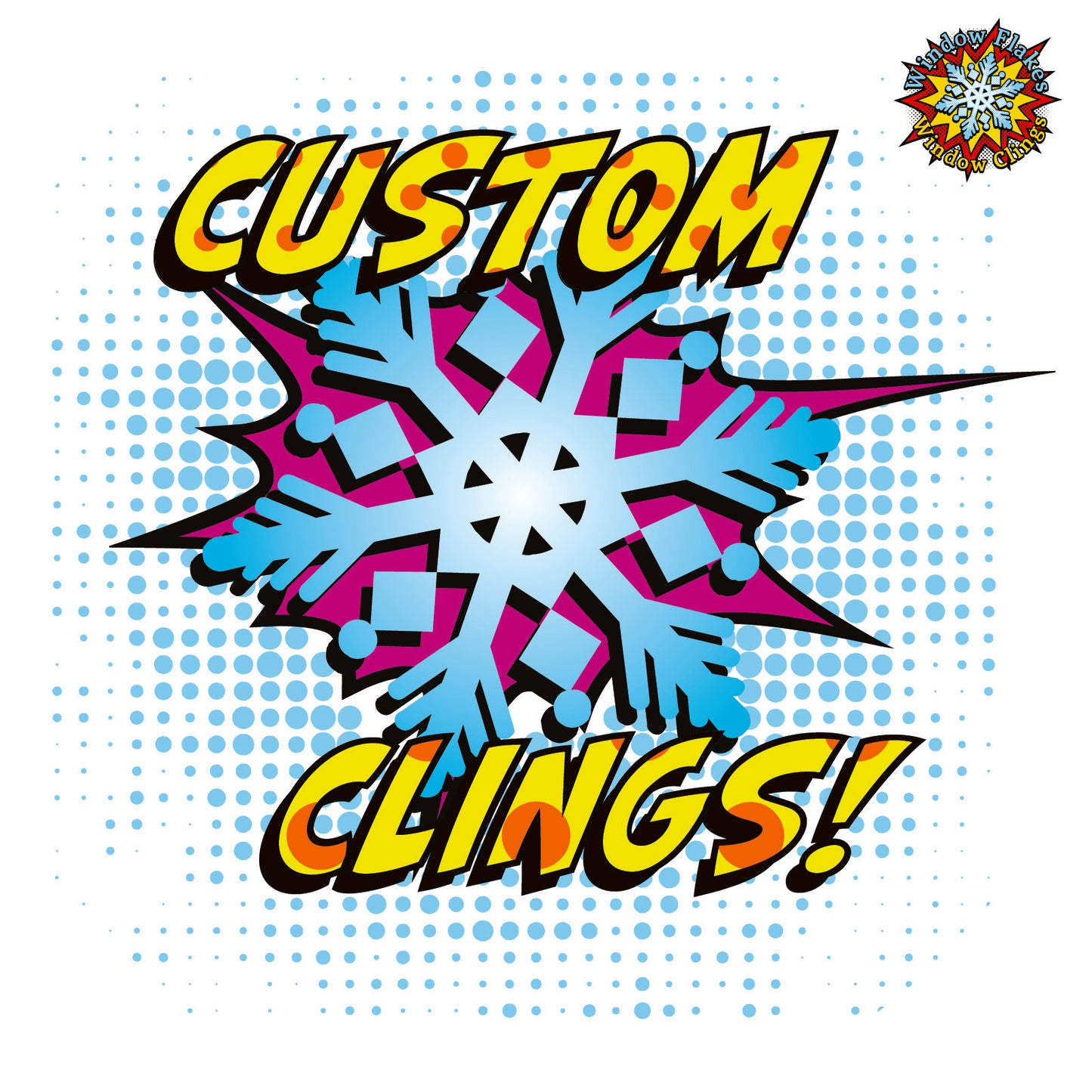Custom Window Clings | Personalized Window Decals | Upload Your Image ...