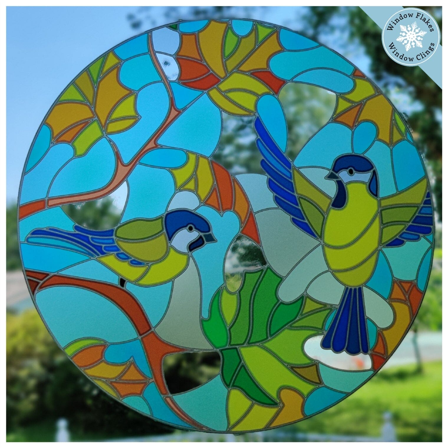 Contemporary Stained Glass Art for Bird Lovers. 'Tree Swallow' – Windsong  Glass Studio