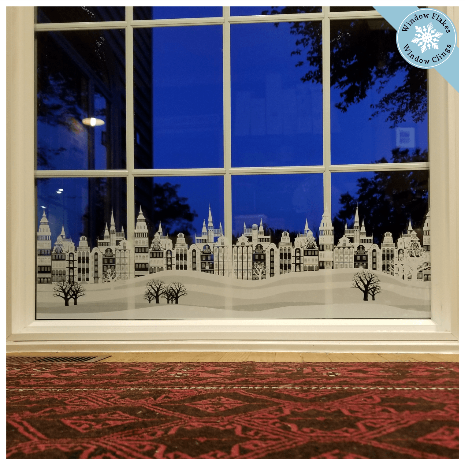 Christmas Window Clings - Christmas Decals for Windows – Window Flakes