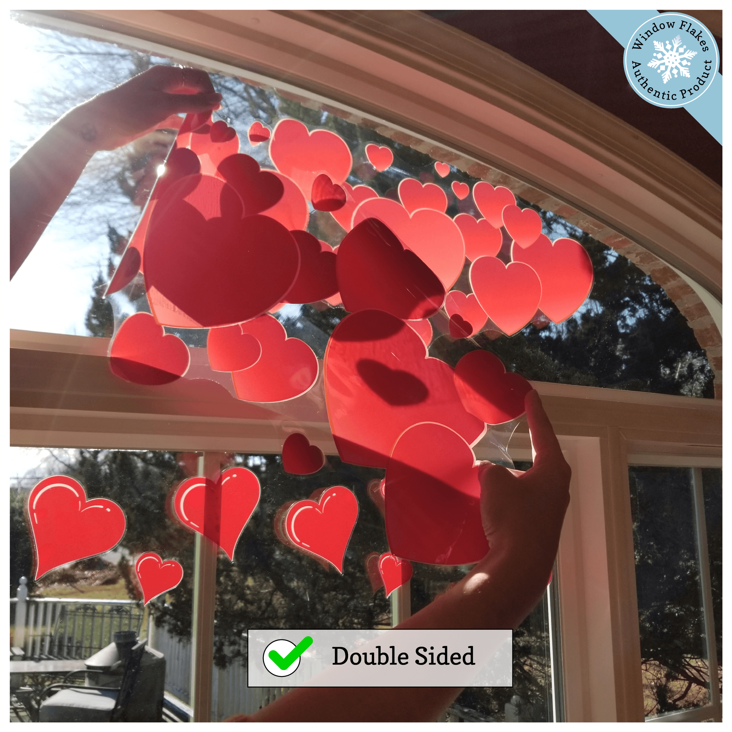 Valentine Hearts Border