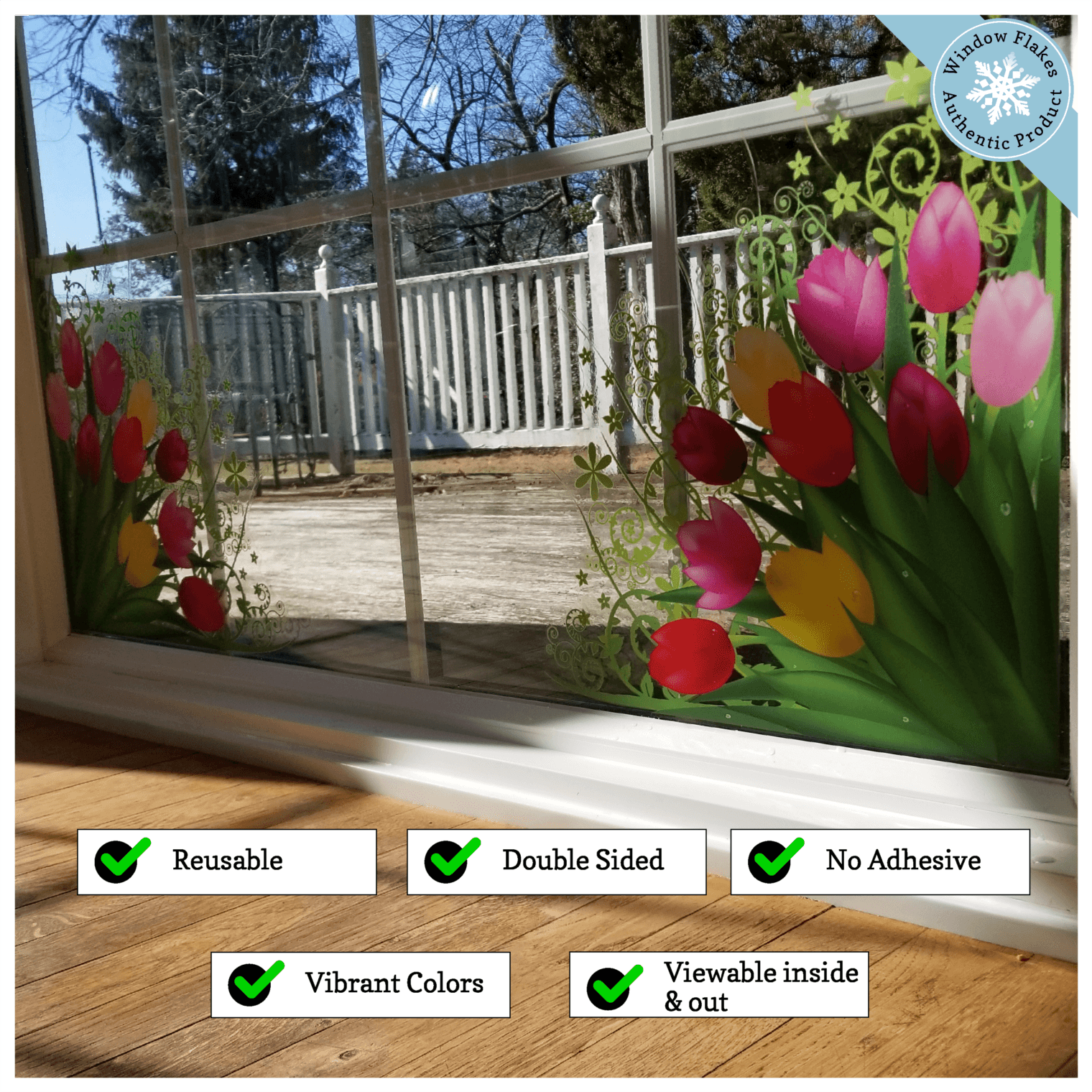 Spring Window Clings