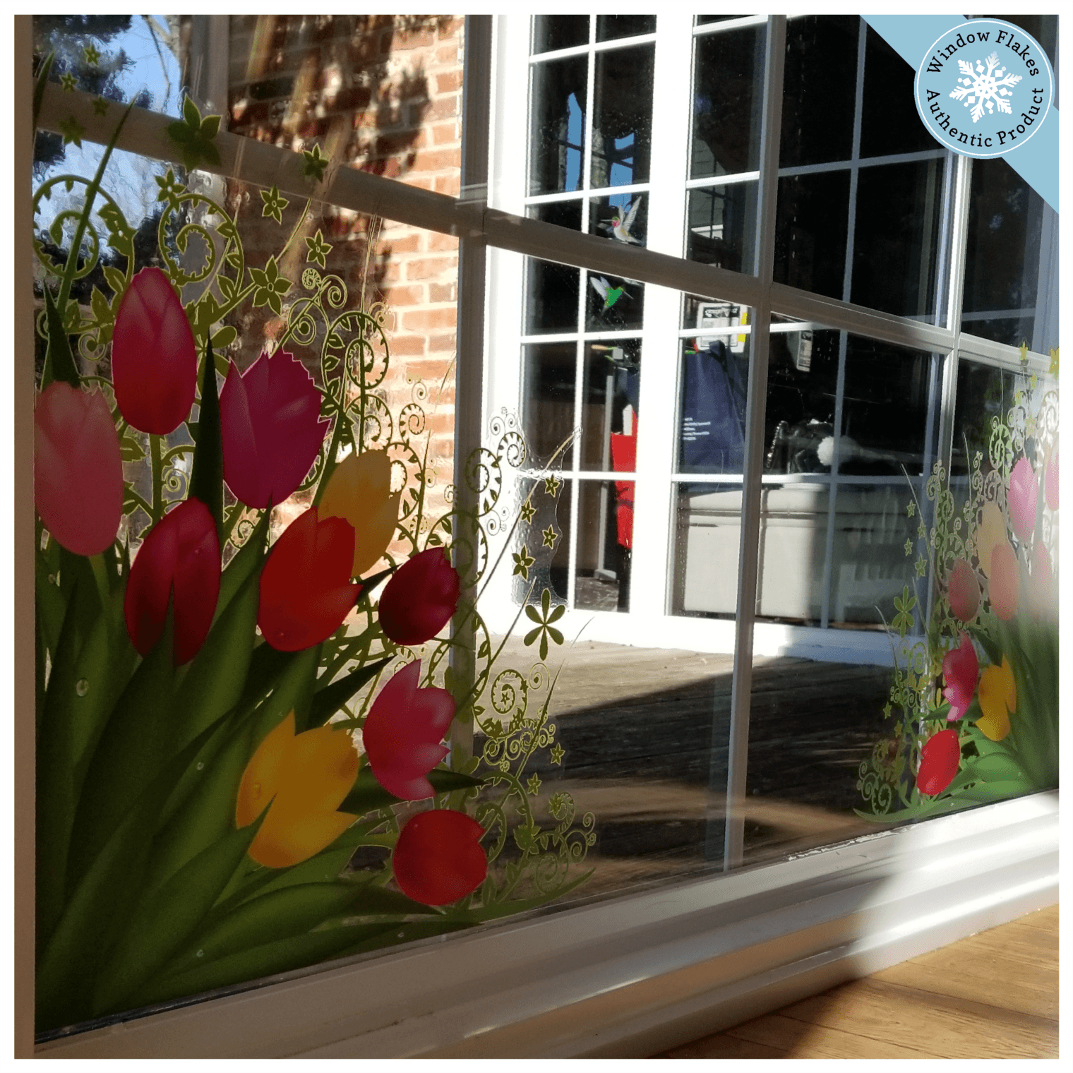 Large Spring Themed Window Clings Spring Window Clings